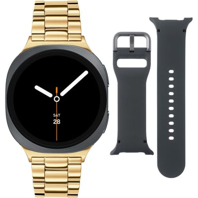 Samsung Special Edition Galaxy Watch 8 Grijs/Goudkl Staal 40mm