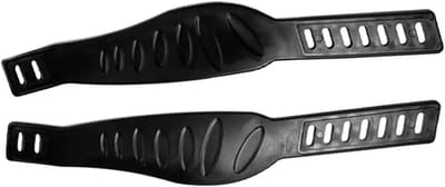 Pedal straps - 1 paar - Pedaalriem - Straps - PP - Hometrainer pedaalriemen - Universeel pedalen met riempjes - Fietsaccessoires - Voor fietsen op hometrainers in de sportschool - 33 cm - Zwart