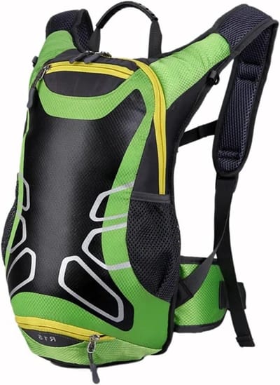 Fiets Rugzak - Sport Tas - Outdoor Activiteiten - Waterdicht Ontwerp - 15L Capaciteit - Zwart