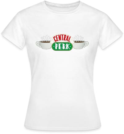 Friends Central Perk Logo T-Shirt Dames