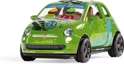 SIKU 6506, knutselset Style my siku, Fiat 500 Adventure, speelgoedauto, metaal/kunststof, groen, incl. stickervel