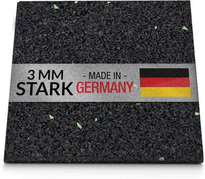 Terraspads - Onderlegblokjes - Terras Onderbouw - Rubberen Granulaat - 90 x 90 mm - Zwart Groen
