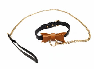 Aanhaker Zwart Bruin - Multifunctionele Halsband voor Sinterklaas- Kerst Carnaval Verkleedkleding Piratenpartij - one size