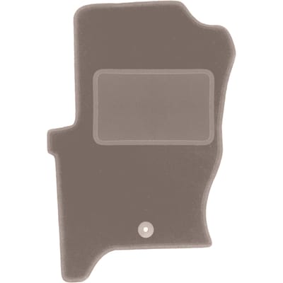 Beige bestuurdersmat voor: Land Rover Discovery III SUV (2004-2011)