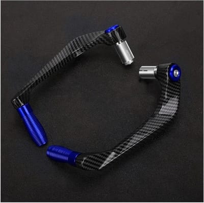 Motorfiets Handbeschermers - Stuurbescherming Hendels - Veiliger Rijden - Universele 22MM Pasvorm - 1 Paar - Blauw