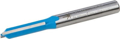 Silverline Rechte metrische groeffrees - TCT snijranden - 6 x 20 mm - geharde stalen schacht