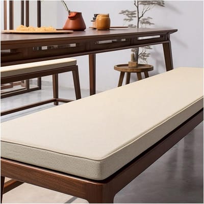 Bankkussen - Zitkussen - Buiten Zitten - Antislip Onderkant - Tot 200cm - Beige