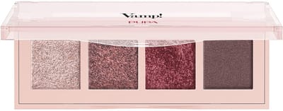 Vamp! 4 Eyeshadow Palette 003 Pinkish Bronze 5.2 g – Eyeshadow Palette, Highly Pigmented, For Women, Pinkish Bronze, Suitable For Daily Makeup