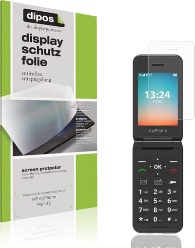 dipos – 4x Matte Beschermfolie geschikt voor MP myPhone Flip LTE | Krasbestendige & antireflecterende Screenprotector Ultra-Thin