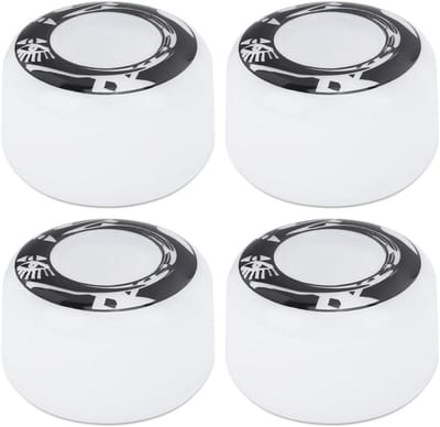 Skateboard wielen set van 4 stuks, 50 mm hoog, PU materiaal, vis design, vervangende accessoires voor elektrische scooters