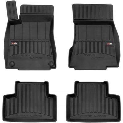 Frogum No.77 - Automatten set - Geschikt voor Mercedes-Benz GLB X247 vanaf 2019 - 3D TPE Rubber - 4-delig - Zwart