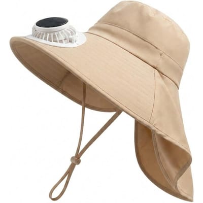 USB Opladen Dames Heren Zonne-Ventilator Hoeden UV Bescherming 800 mAh Bucket Hat Verstelbaar Volledige Bedekking Werk Zon Hoed Zomer Buiten
