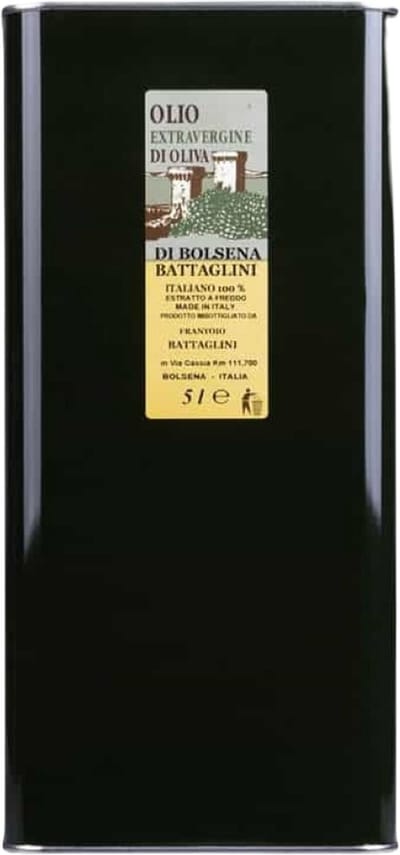 Battaglini-Extra Vergine Olijfolie-Italië-blik 5ltr