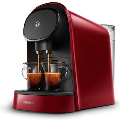 PHILIPS L'Or Barista LM8012/51 dubbele espressocapsule koffiemachine - Rood + 9 capsules