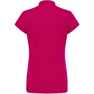 JHK Dames/Dames Regular Poloshirt (Fuchsia)