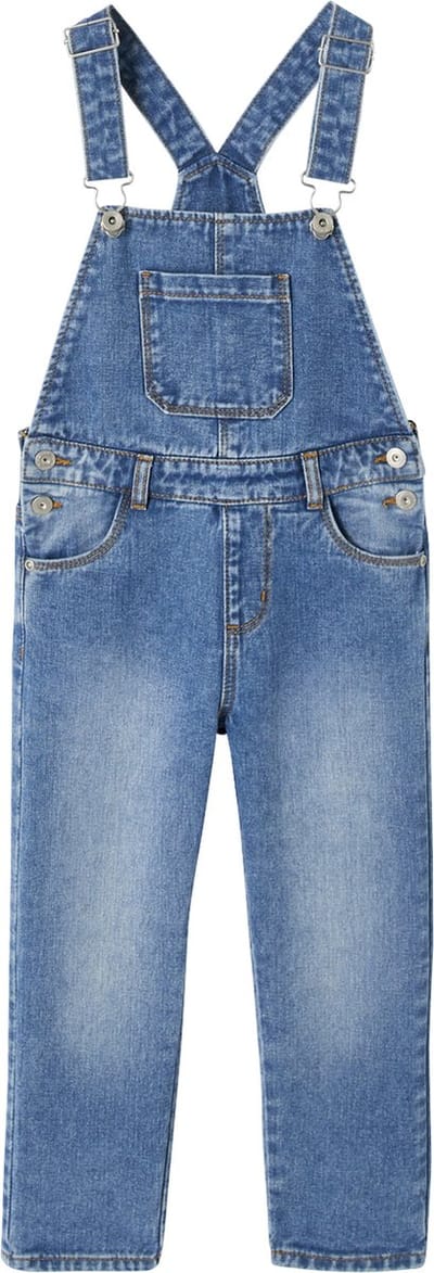 Vertbaudet Tuinbroek - meisjes - lang - jeans
