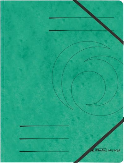 972471 - Conventional file folder - A4 - Cardboard - Green - Matt - Paper