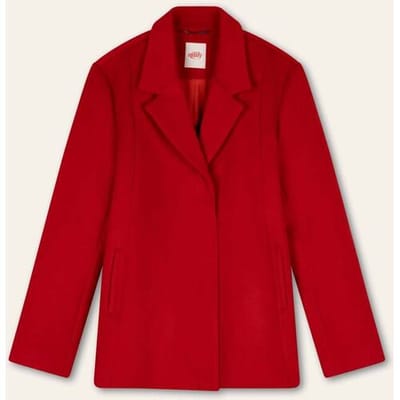 Oilily Cornelia Wollen Jas- maat34 True Rood
