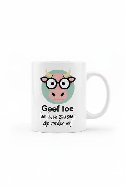 Nevolis® | Koffiemok 330ml met Uniek Design | Ontwerp Jouw Eigen Mok | Handgemaakt Cadeau voor Koffieliefhebbers | Gepersonaliseerd op Aanvraag | Enkel of Grote Bestelling