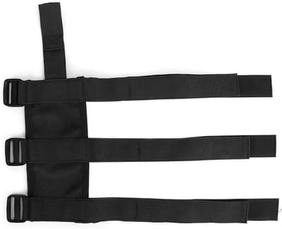 Brandblusser Houder Riem - Veilige Bevestiging - Voertuig Veiligheid - Verstelbare Klittenband - 25 x 15 x 5 cm - Zwart
