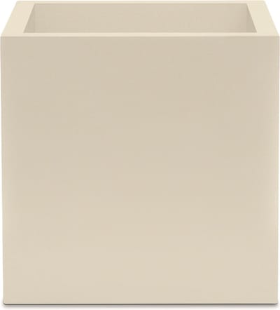Elezza Cube Matte Plantenbak L40 x B40 x H40 cm - Amandel
