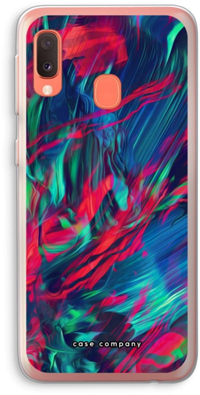 Case Company® - Hoesje geschikt voor Samsung Galaxy A20e hoesje - Pilgrims Of The Sea - Soft Cover Telefoonhoesje - Bescherming aan alle Kanten en Schermrand