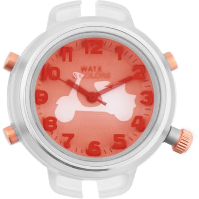 Horloge WATXANDCO RWA1588. Kwarts, Kleur oranje. Vrouw.