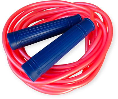 Jobber Toys Lang Springtouw - Buitenspelen - Kinderen - 5 meter - Roze