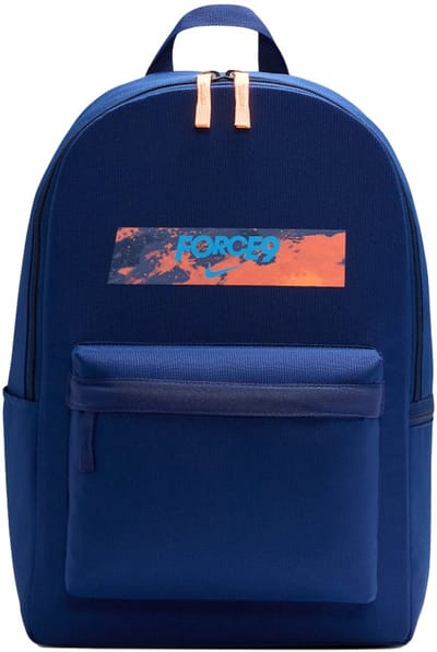 Nike erling haaland rugzak voor kids in de kleur blauw.