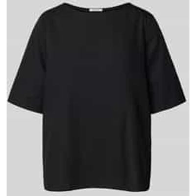 Regular fit blouseshirt met ronde hals