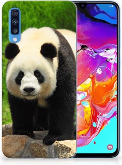Samsung Galaxy A70 TPU Hoesje Panda