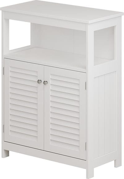 Vicco Riad Halfhoge kast – 60 x 80 cm met deuren en open vak Wit