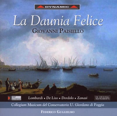 Donatella Lombardi, Marina De Liso, Luca Dordolo, Furio Zanasi - Paisiello: La Daune Felice (CD)