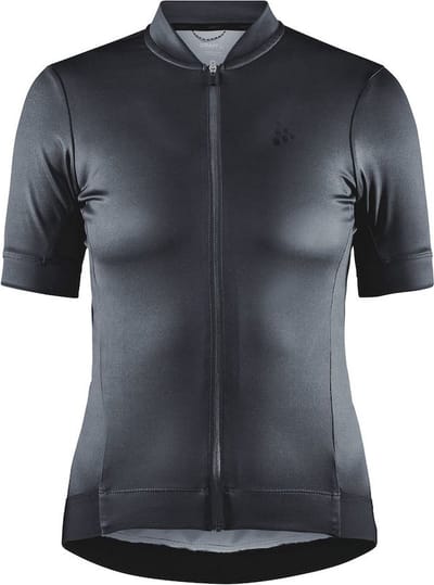 Craft Fietsshirt Korte Mouwen Dames Grijs - ESSENCE JERSEY W ASPHALT-S