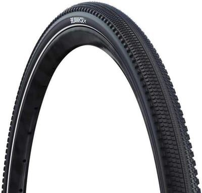 Fietsband - Stadsband Grind - Dagelijks Gebruik - Pannenbescherming - 28 Inch - Zwart Reflex
