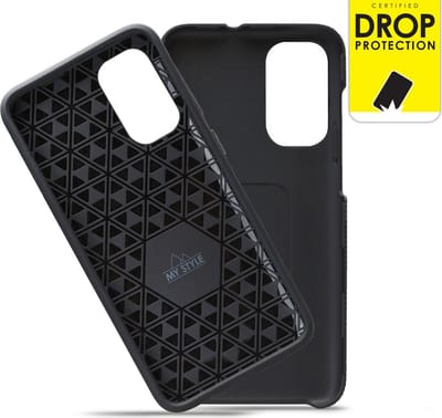 My Style Hoesje geschikt voor Samsung Galaxy S20 Plus Telefoonhoesje Hardcase | My Style Tough Backcover Shockproof | Schokbestendig Galaxy S20 Plus Telefoonhoesje | Anti Shock Proof - Zwart