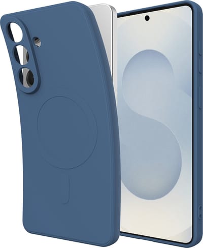 Cazy hoesje geschikt voor Samsung Galaxy S26 Plus Hoesje geschikt voor MagSafe - Color Backcover - Blauw