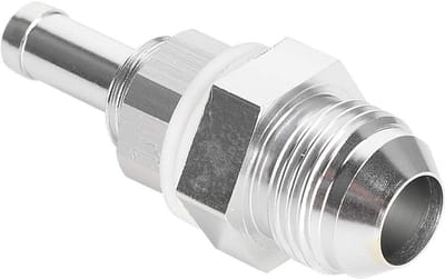 Dailygoods- Slangpilaar AN8 3/8 Flare - Aluminiumlegering - Universele brandstoftankfitting - Auto- en motorfietsonderdelen - Compact formaat - Lichtgewicht