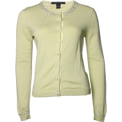 Marc Jacobs, cardigan in limoengroen