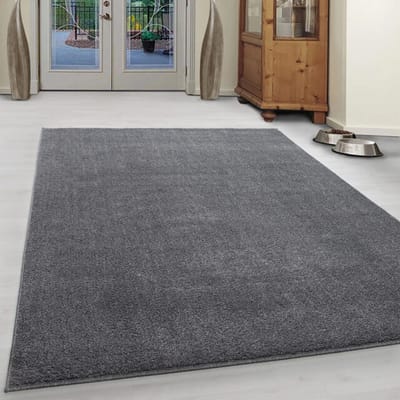 Muratap Basics effen vloerkleed licht laagpolig- 80x150 cm
