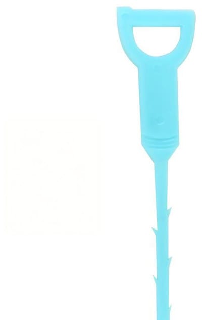 Afvoerontstopper van 51 cm - 6 stuks - Afvoerontstoppings- en haarverwijderaar - Haarverwijderaar voor afvoeren - Afvoerontstoppingsstick - Ontstopt afvoeren gemakkelijk en snel