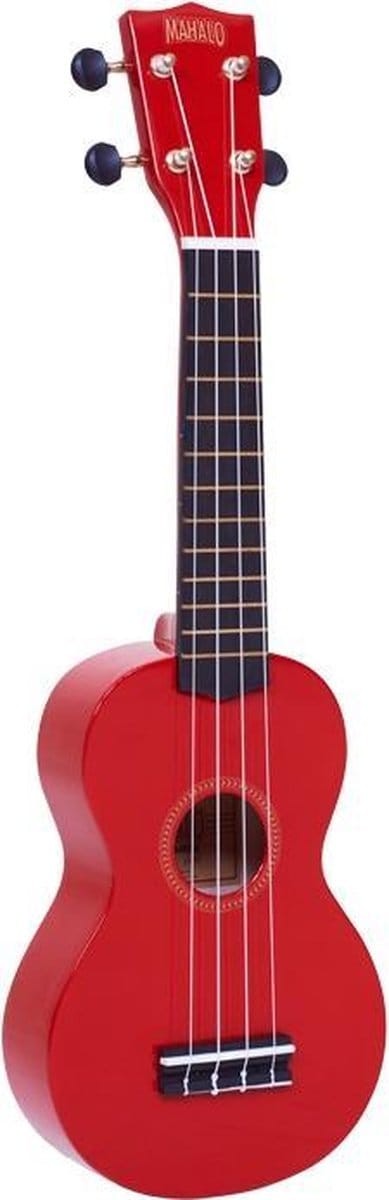 Mahalo MR1 Rainbow Series Sopraan ukulele Rood