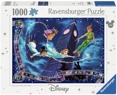 Ravensburger legpuzzel Disney Peter Pan 1000 stukjes puzzel.