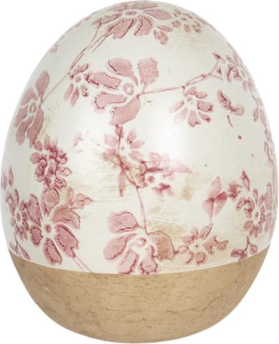 Clayre & Eef Decoratie 6CE1187M Ø 11*14 cm - Meerkleurig Keramiek  Decoratief Figuur  Decoratieve Accessoires  Woonaccessoires