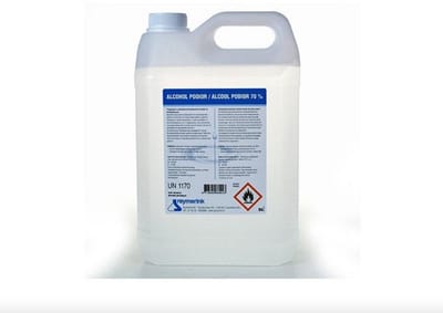 Reymerink - Alcohol Podior 70% 5000ml | Desinfectie voor PMU, Tattoo, Beauty, Styliste, Kapper Studio & Laser Salon Huisarts Tandarts Praktijk | Laserkliniek | Desinfectiemiddel | Desinfectiespray | Pure Alcohol | Tatoeage Praktijk Schoonmaak