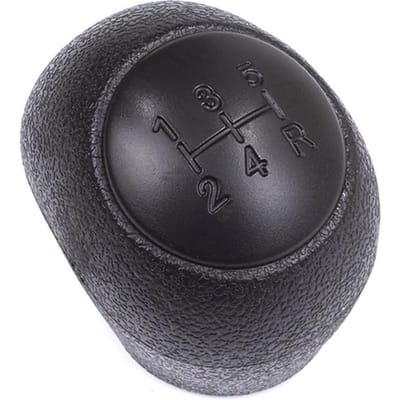 ESP1182 Handgeschakelde 5-versnellingspookknopkop Zwart voor Fiat Albea Siena Palio MK1 735318915