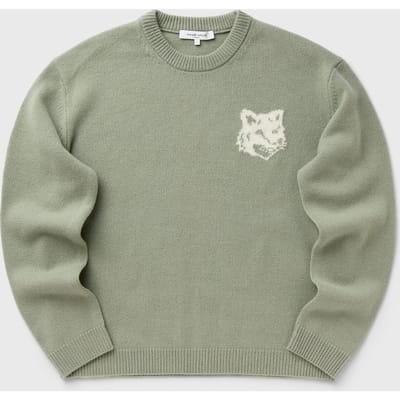 FOX HEAD INTARSIA MERINO JUMPER