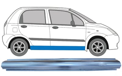 Reparatie dorpel voor Chevrolet Spark 2005-2010 / Links = Rechts (symmetrisch)