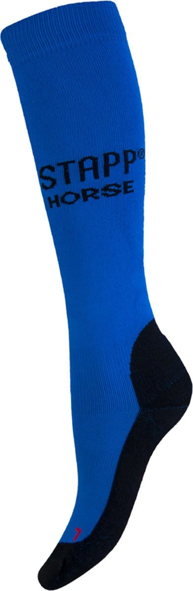 STAPP [horse] - Paardrijsokken 33800 DEOCELL Unisex - 1-Pack - Maat 39/42 - Kobalt