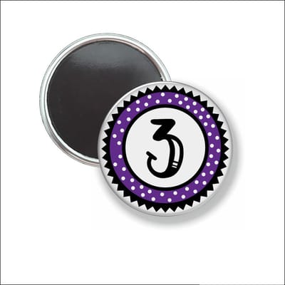 Button Met Magneet 58 MM - 3 - NIET VOOR KLEDING